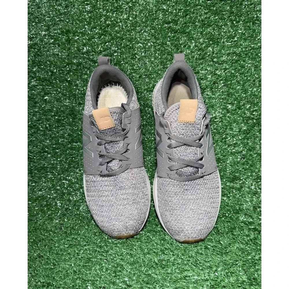 New Balance Fresh Foam Sport Womens Size 4.5 Gray Gum‎ Running Shoes Sneakers